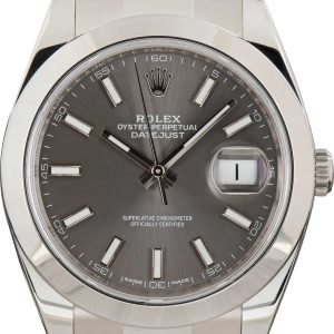 Rolex Datejust 41 Slate-Index-Dial